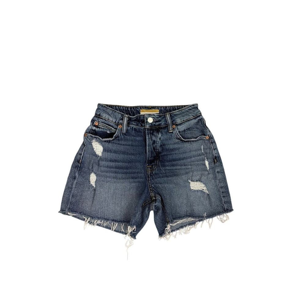 Maurices Goldie Blues Cheeky High Rise Denim Blue Jean Cutoff Shorts Size 4